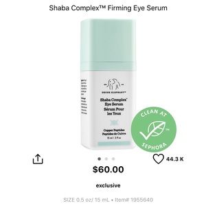 Drunk Elephant Shaba Complex Firming Eye Serum .5